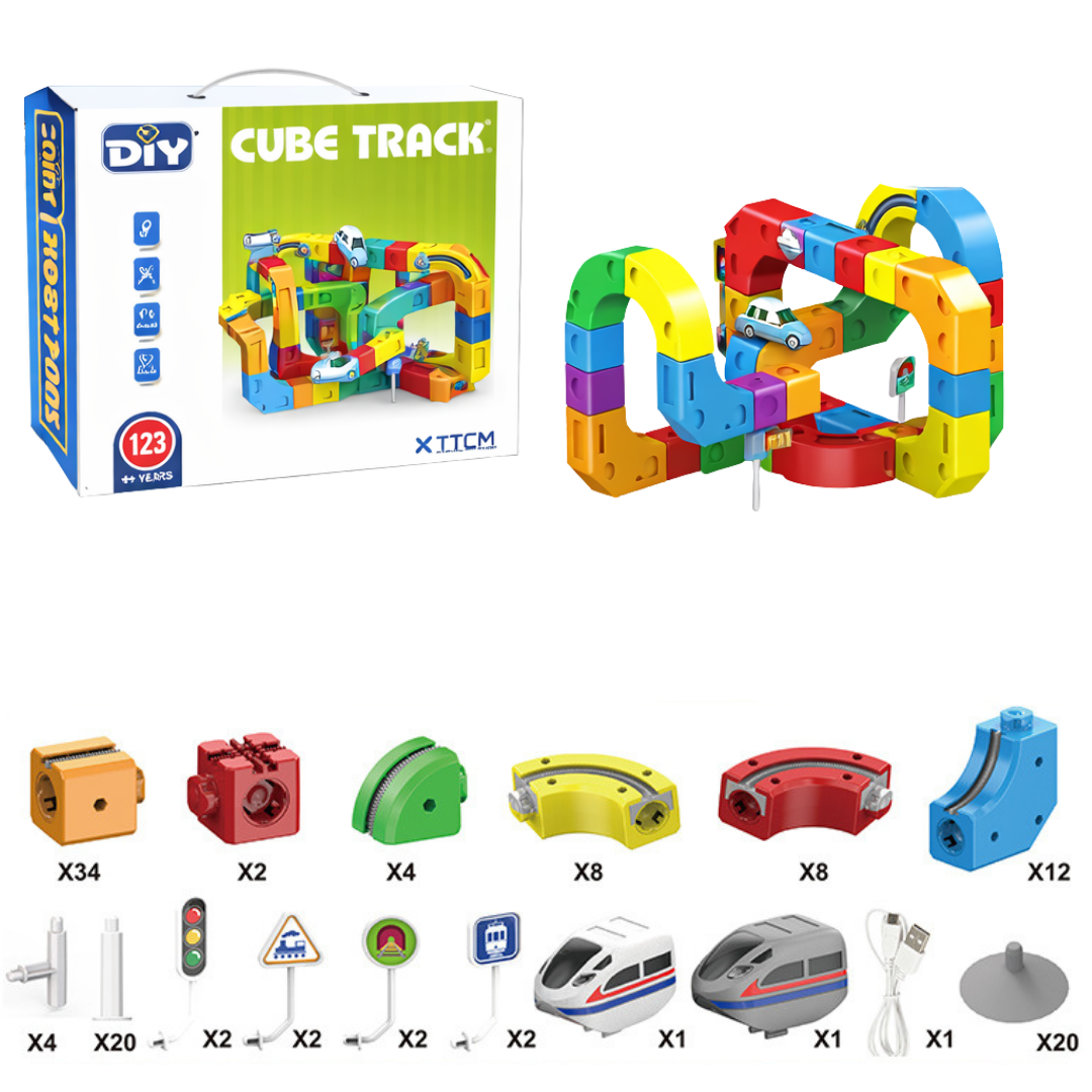 Track Motion – Juguete Educativo STEM de Construcción Magnética