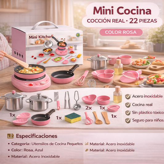 Real Cooking Mini Kitchen Toys