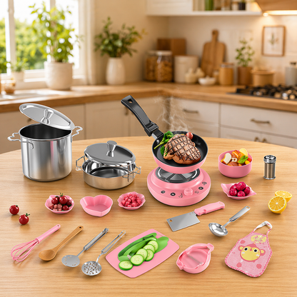 Real Cooking Mini Kitchen Toys