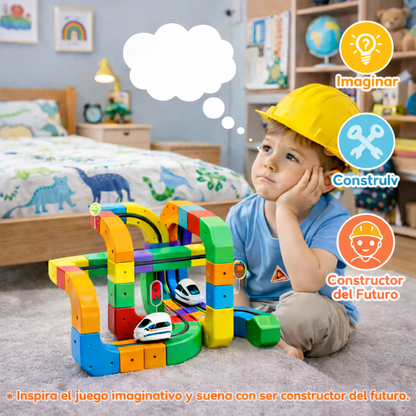 Track Motion – Juguete Educativo STEM de Construcción Magnética