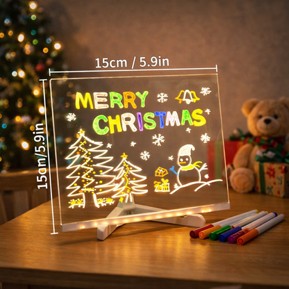 Pizarra LED Educativa para Niños – Dibujar, Escribir y Aprender de Forma Divertida